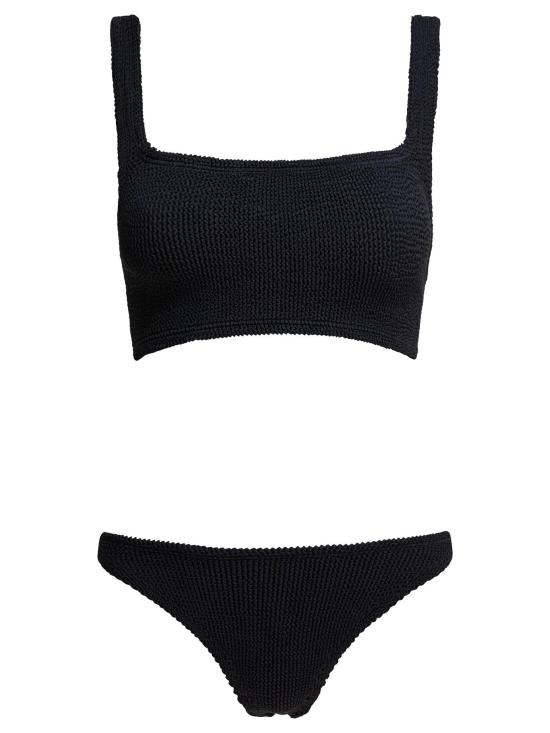 25SS 훈자 지 비키니 수영복 XANDRA BIKINI CRINKLEBLACK