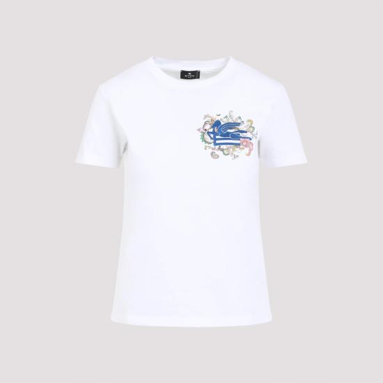 25SS 에트로 반팔 티셔츠 WRMA0006AK788 W0111 WHITE - ETRO