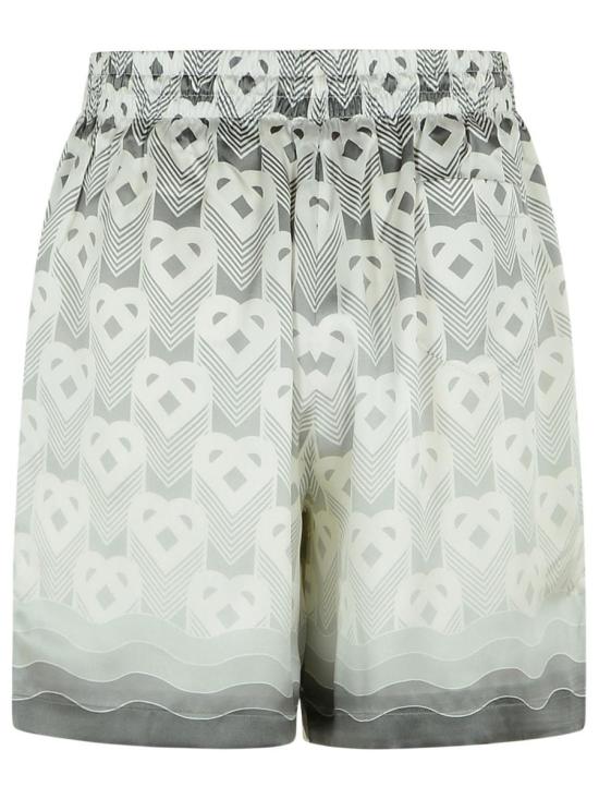 25SS 카사블랑카 숏팬츠 MPS25 TR 012 01GREY GRADIENT HEART MONOGRAM - CASABLANCA