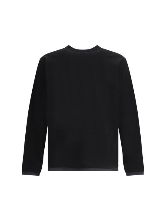 25FW 사카이 긴팔 티셔츠 2503795M 001 Black - SACAI