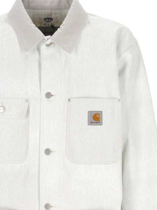 25SS 와타나베 준야 자켓 WOJ9171 OFF WHITE X GR - JUNYA WATANABE