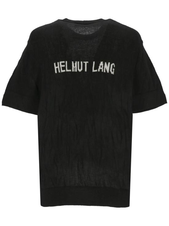  헬무트랭 반팔 티셔츠 O02HM701001 Black - HELMUT LANG