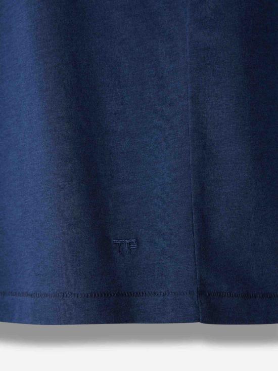 25FW 톰포드 반팔 셔츠 JCS004 JMT012 HB416SEA BLUE NAVY BLUE - TOMFORD