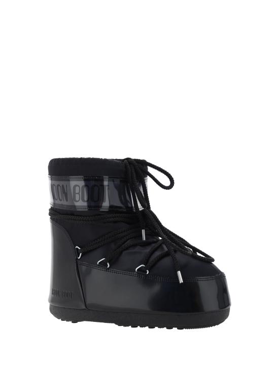 26FW 문부츠 아이콘 나일론 로우 부츠 80D1409350 N001 BLACK - MOON BOOT