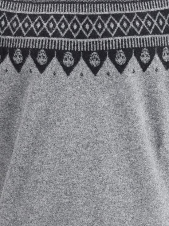 25FW 알렉산더 맥퀸 스웨터 839663Q1BD5 1363 GREY - ALEXANDER MCQUEEN