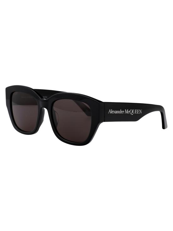 25FW 알렉산더 맥퀸 선글라스 AM0451SA 001 black - ALEXANDER MCQUEEN