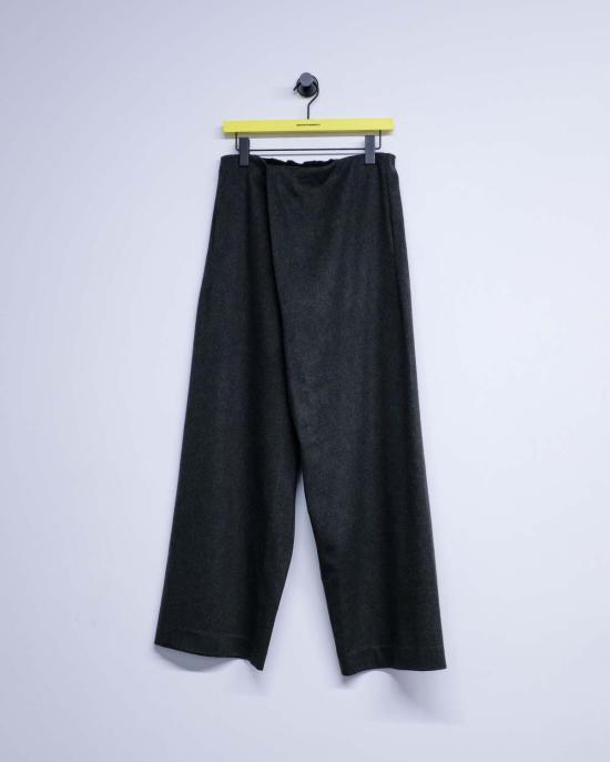  가브리엘라 콜 가먼츠 스트레이트 팬츠 310호 헤비 울 크로스 팬츠 - GABRIELA COLL GARMENTS