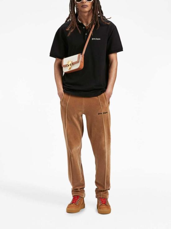  팜앤젤스 폴로 티셔츠 PMGB012F23FAB0011001 Black - PALM ANGELS