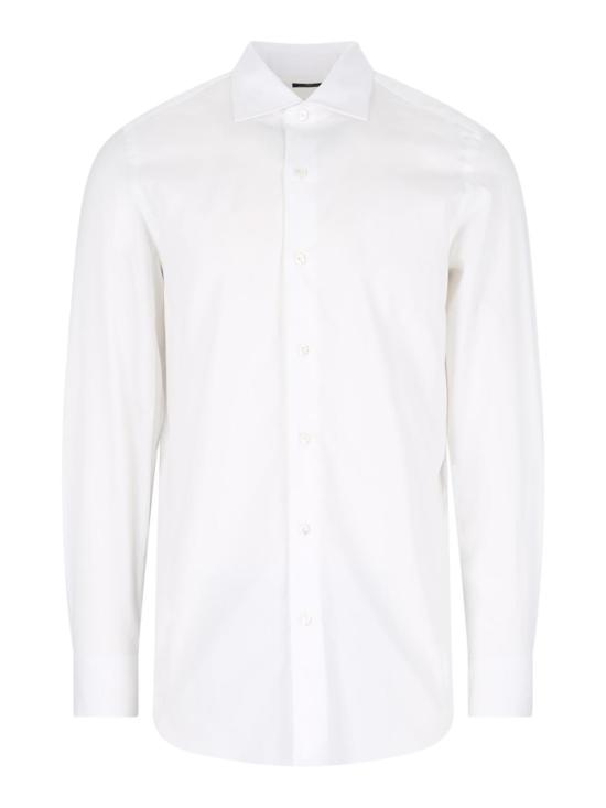 26FW 피나모레 긴팔 셔츠 C0217MILANOZANTE01 White