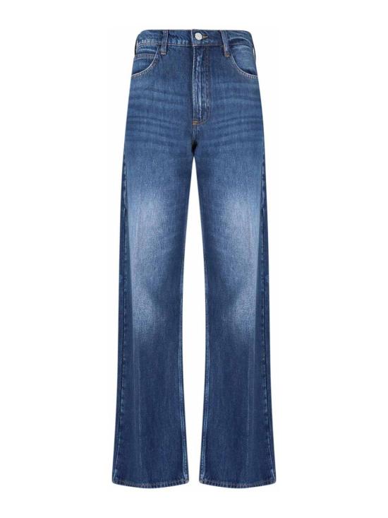  프레임 스트레이트 팬츠 HNTWL207FXGV Blue