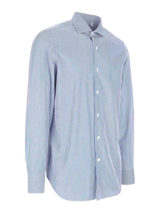  피나모레 긴팔 셔츠 C0538MILANOZANTE02 Blue - FINAMORE