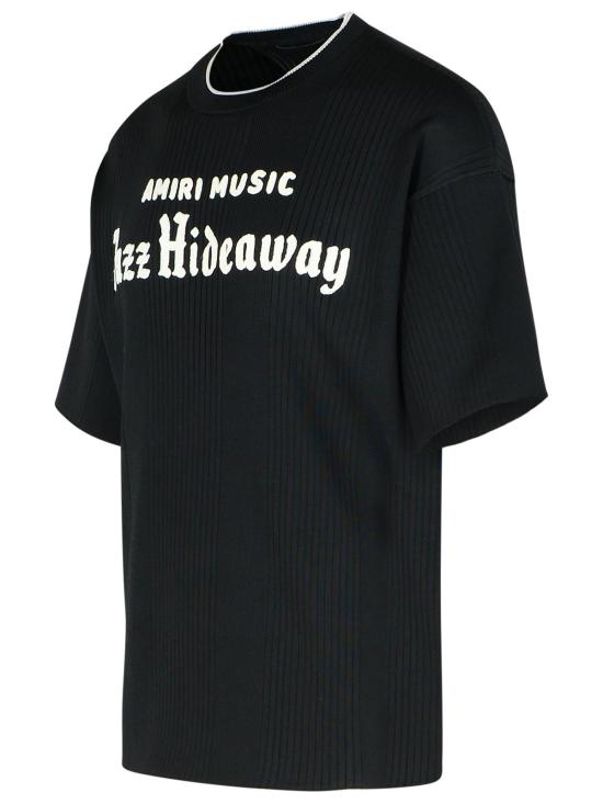 25SS 아미리 반팔 티셔츠 AMKNTE1036BLACK Black - AMIRI