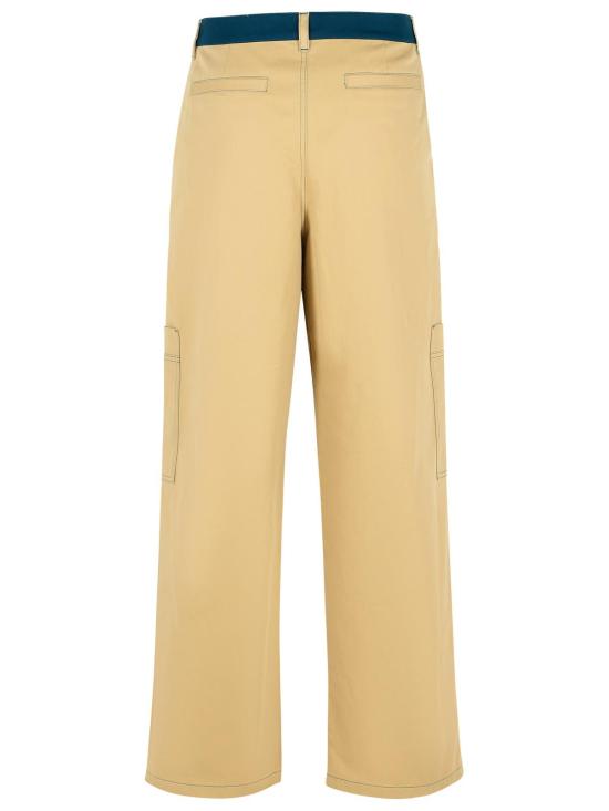 25SS 오프화이트 스트레이트 팬츠 OMCF047S25FAB0016157 Beige - OFF WHITE