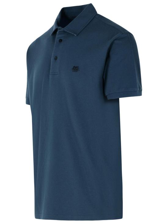 25SS 에트로 폴로 티셔츠 MRMD0006 AJ264B3681 Navy - ETRO
