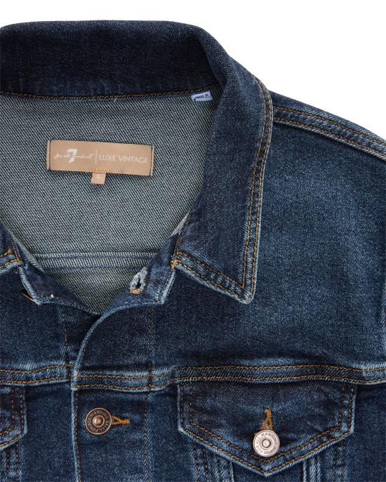 25SS 세븐포올맨카인드 데님 자켓 JSVNA910CI DARK BLUE - 7 FOR ALL MANKIND