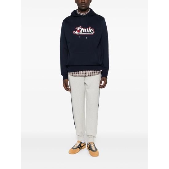 25FW 드롤드무슈 스웨터 I HO189 CO127 NAVY BLUE - DROLE DE MONSIEUR