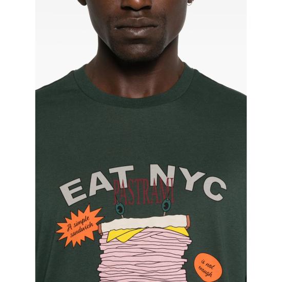 25FW 엠포리오 아르마니 탑 AF14836 EM003622 M7111 GREEN - EMPORIO ARMANI