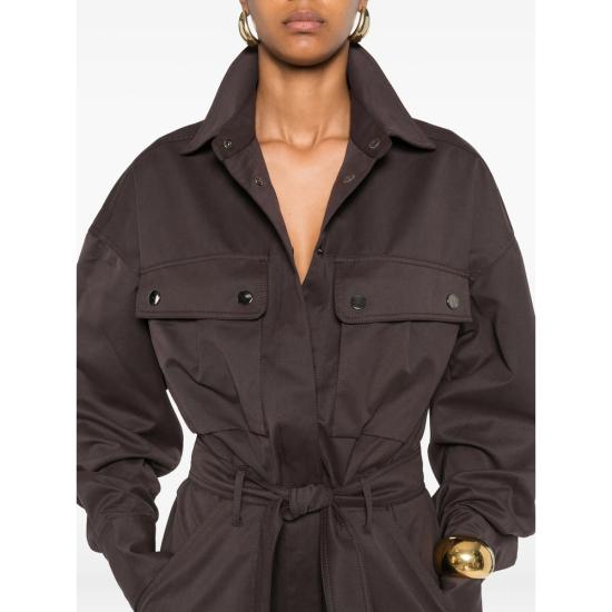 25FW 안다마네 점프수트 T180187B TNP252 DABRO BROWN - ANDAMANE