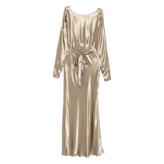 25FW 안다마네 롱 원피스 T180139A TNV127 SAND NEUTRALS