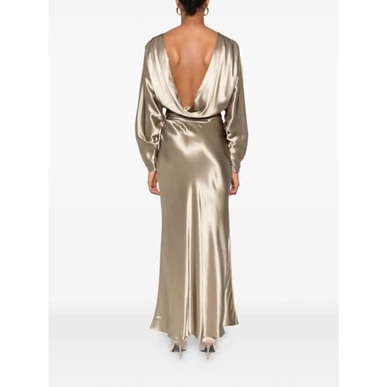 25FW 안다마네 롱 원피스 T180139A TNV127 SAND NEUTRALS - ANDAMANE