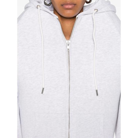 25FW 듀란 랜팅크 후드 티셔츠 DRFW25OW01005 0547 GREY - DURAN LANTINK