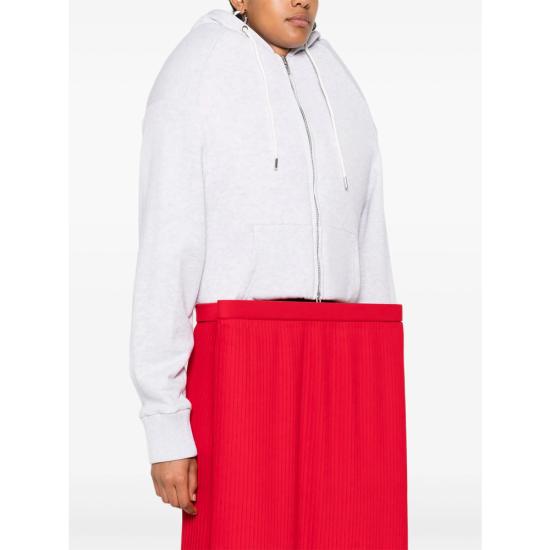 25FW 듀란 랜팅크 후드 티셔츠 DRFW25OW01005 0547 GREY - DURAN LANTINK