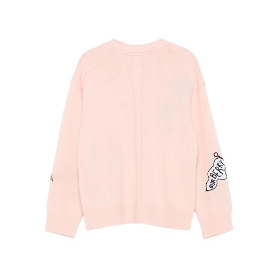 25FW [키즈] 버버리 가디건 8109142 KG5 ROMIE A1445 PINK - BURBERRY