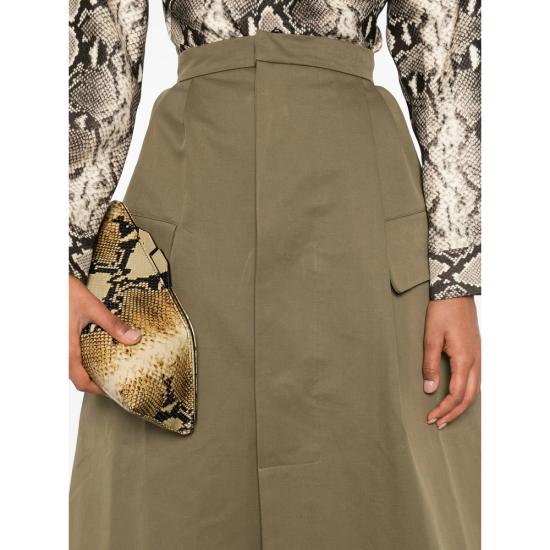 25FW 듀란 랜팅크 미디 스커트 DRFW25SK01320 0792 GREEN - DURAN LANTINK