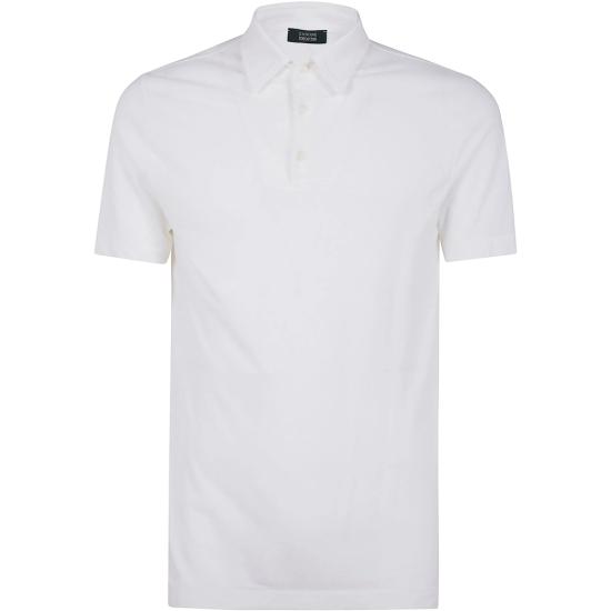 25SS 자노네 폴로 티셔츠 815109 ZG380 Z0001 WHITE