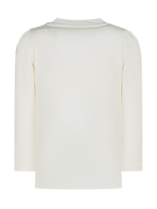 25FW [키즈] 몽클레어 티셔츠 K29518D0000689AUM 034 BIANCO - MONCLER