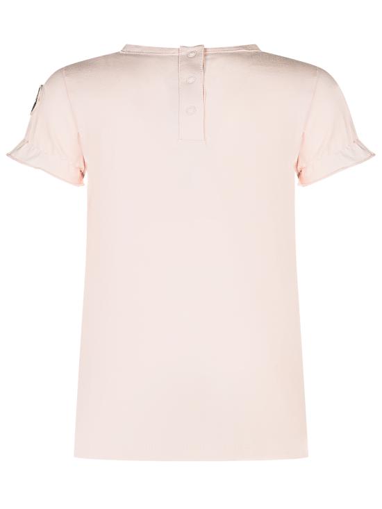 25FW [키즈] 몽클레어 티셔츠 K29518C0001289AUM 529 ROSA CHIARO - MONCLER