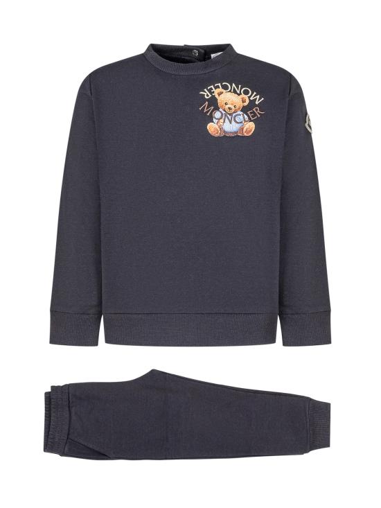 25FW [키즈] 몽클레어 캐주얼 세트 K29518M0000889AM3 778 BLU SCURO