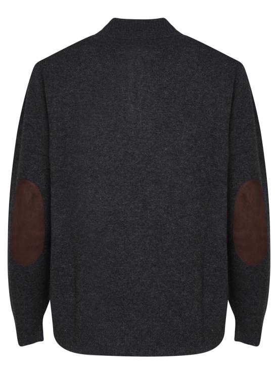 26FW 바버 스웨터 MKN0585 MKN CH91 Grey - BARBOUR