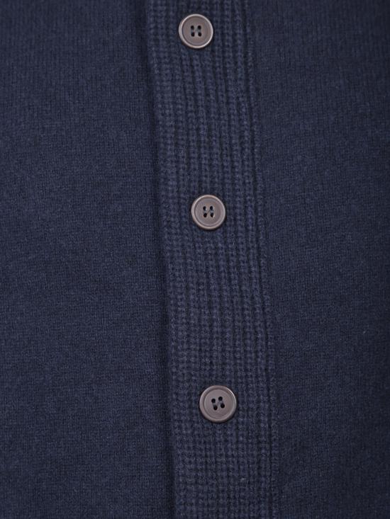27FW 바버 가디건 MKN0731 MKN NY91 Blue - BARBOUR