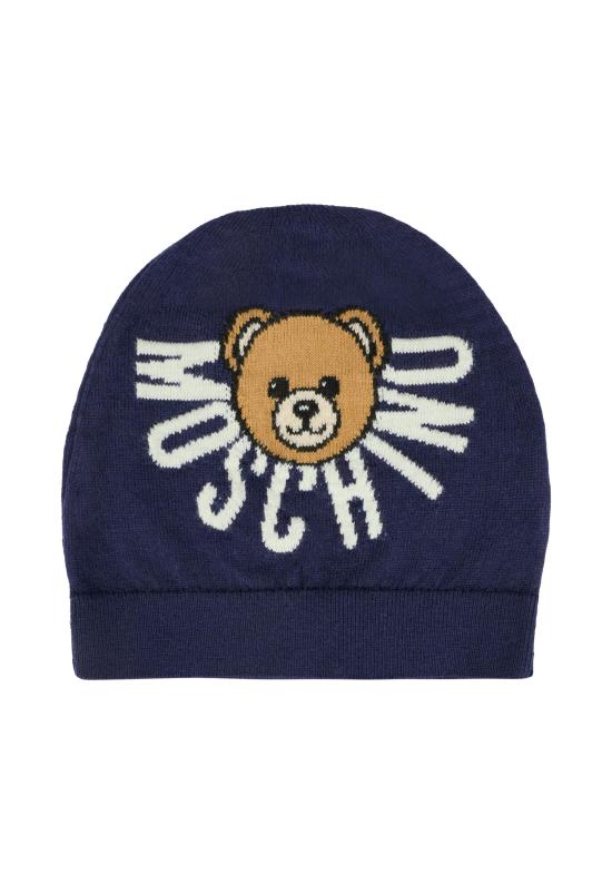 25FW [키즈] 모스키노 모자 HUX02O LHE43 40016 BLUE