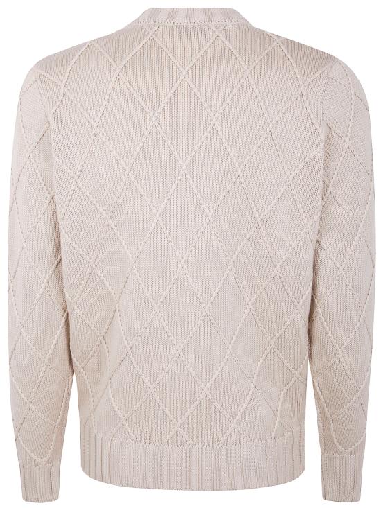 25FW 필리포 드 로렌티스 스웨터 GC3ML WM5D 061 SAND - FILIPPO DE LAURENTIIS