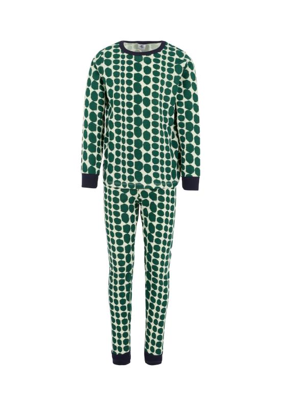 25FW [키즈] 쁘띠바또 라운지 웨어 A0DQX 01 GREEN - PETIT BATEAU