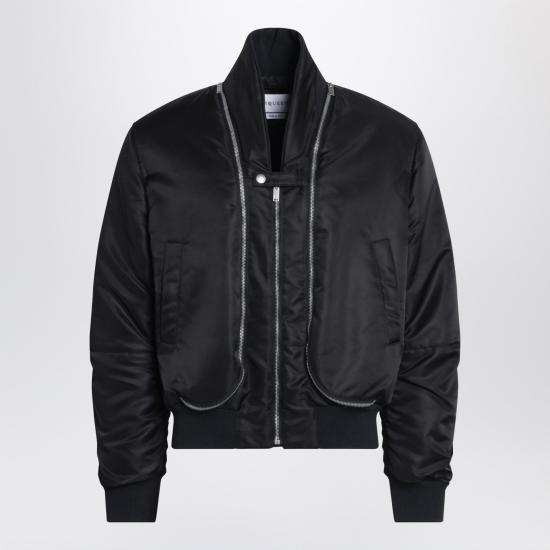 25FW 알렉산더 맥퀸 봄버 자켓 838589QRAAK Black