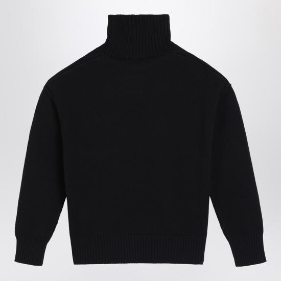  아미 ADC 터틀넥 스웨터  UKS839U018 Black - AMI