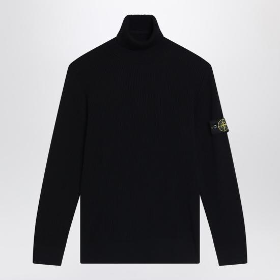  스톤 아일랜드 긴팔 티셔츠 S155100052S00C2 Black