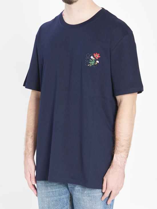 25FW 로에베 반팔 티셔츠 H526Y22XCQ BLUE - LOEWE