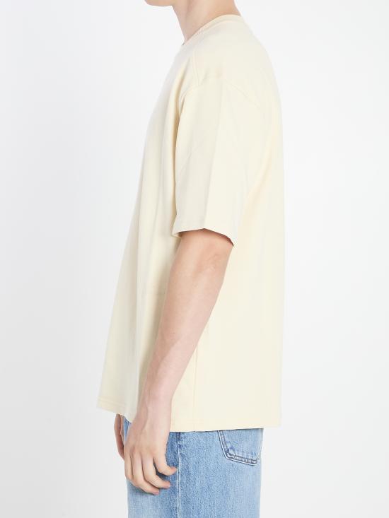 25FW 자크뮈스 반팔 티셔츠 TSM00563A BEIGE - JACQUEMUS