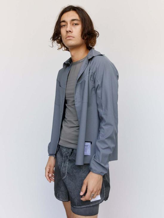  새티스파이 긴팔 셔츠 세티스파이 라바 스모크 피스 쉘 리버