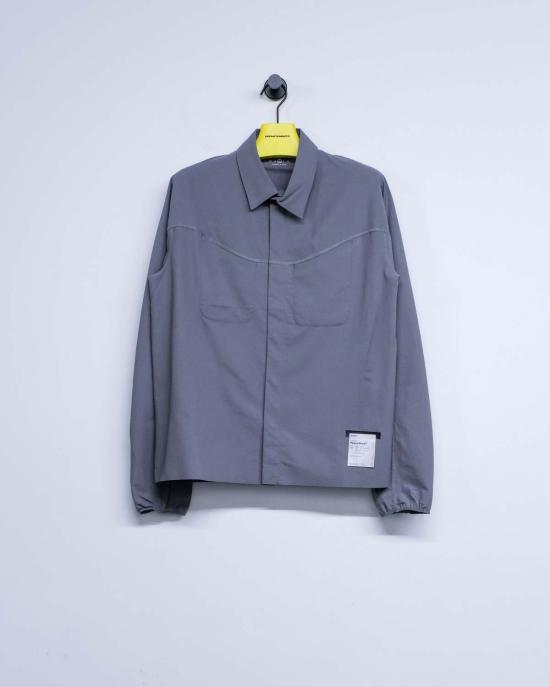  새티스파이 긴팔 셔츠 세티스파이 라바 스모크 피스 쉘 리버 - SATISFY