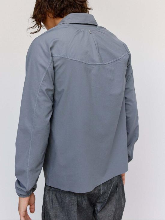  새티스파이 긴팔 셔츠 세티스파이 라바 스모크 피스 쉘 리버 - SATISFY