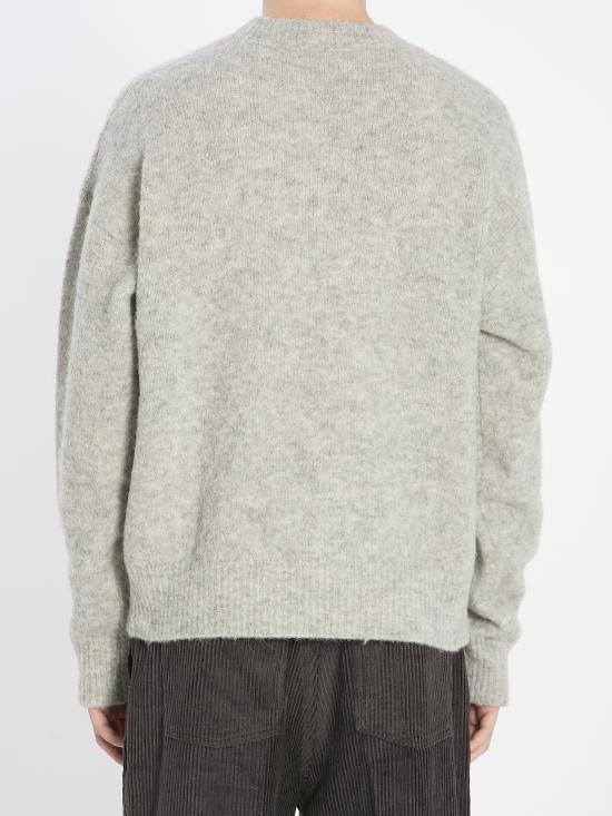 25FW 아미 스웨터 HKS824 GREY - AMI