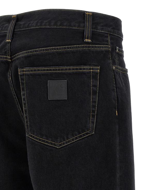 25FW 칼하트 WIP 데님 팬츠 I0342378906 Black - CARHARTT WIP