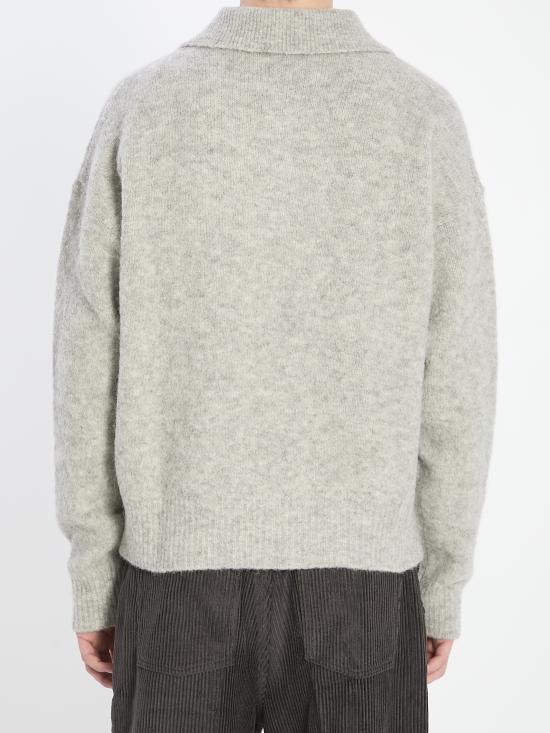 25FW 아미 폴로 티셔츠 HPL405 GREY - AMI