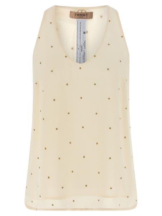 25FW 트윈셋 민소매 티셔츠 252TP203407222 Beige