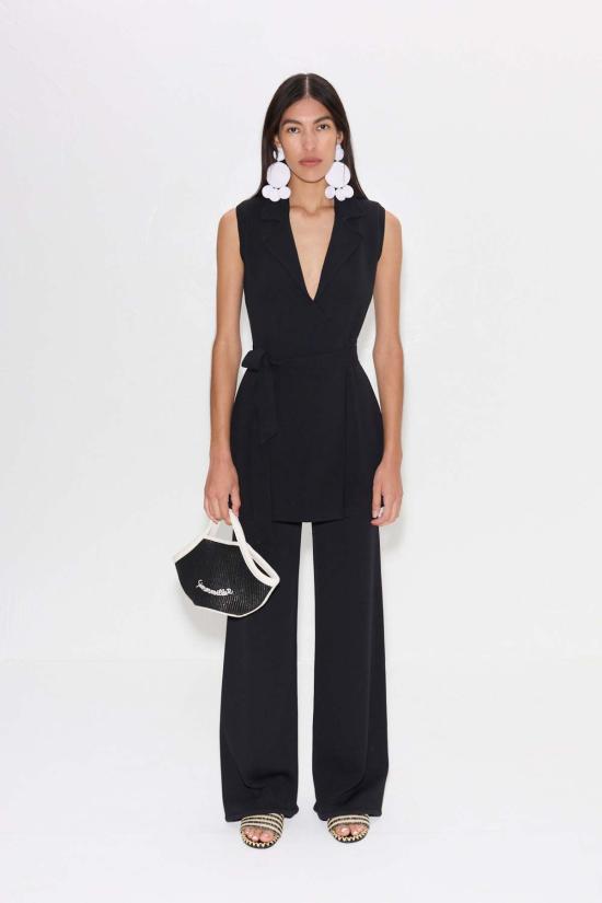  사이먼밀러 스트레이트 팬츠 사이먼 밀러 재버 팬츠 블랙 - SIMONMILLER